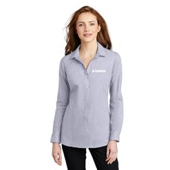 Alternative view of Magna Office Ladies Ladies Pincheck Easy Care Shirt