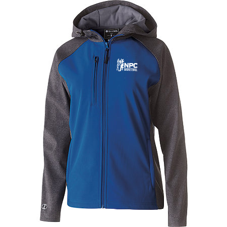NPC Basketball Ladies Raider Softshell Jacket - Image 2