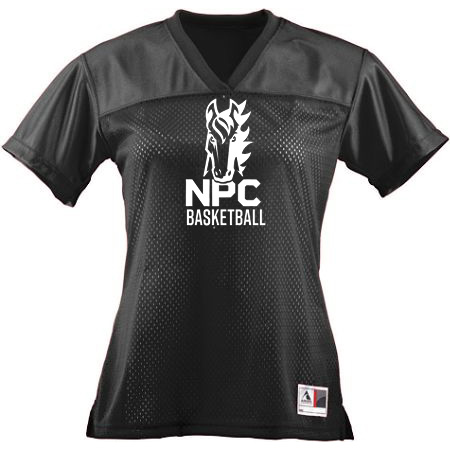 NPC Basketball Ladies Junior Fit Replica Football Tee - Image 7