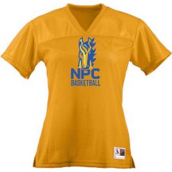 Alternative view of NPC Basketball Ladies Junior Fit Replica Football Tee