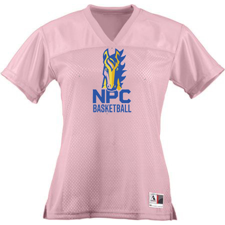 NPC Basketball Ladies Junior Fit Replica Football Tee - Image 8