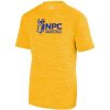 NPC Basketball Youth YOUTH SHADOW TONAL HEATHER TRAINING TEE