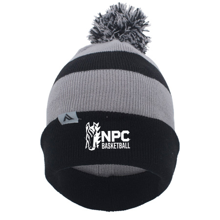 NPC Basketball KNIT FOLD OVER POM-POM BEANIE - Image 28