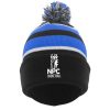 NPC Basketball KNIT FOLD OVER POM-POM BEANIE