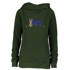 NPC Basketball Ladies Classic Fleece Funnel Neck Pullover Hood