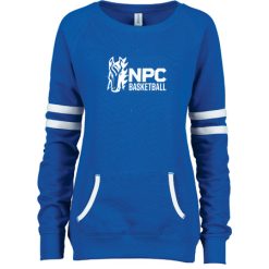 Alternative view of NPC Basketball Ladies Varsity Fleece Crew Neck Pullover