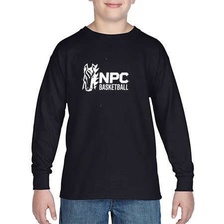 NPC Basketball Youth Heavy Cotton™ Youth Long Sleeve T-Shirt - Image 10