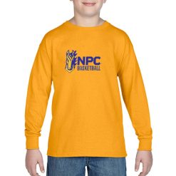 NPC Basketball Youth Heavy Cotton™ Youth Long Sleeve T-Shirt