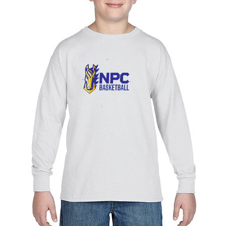 NPC Basketball Youth Heavy Cotton™ Youth Long Sleeve T-Shirt - Image 5