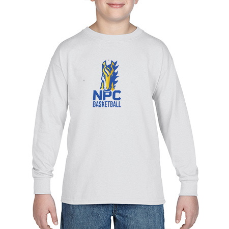 NPC Basketball Youth Heavy Cotton™ Youth Long Sleeve T-Shirt - Image 6