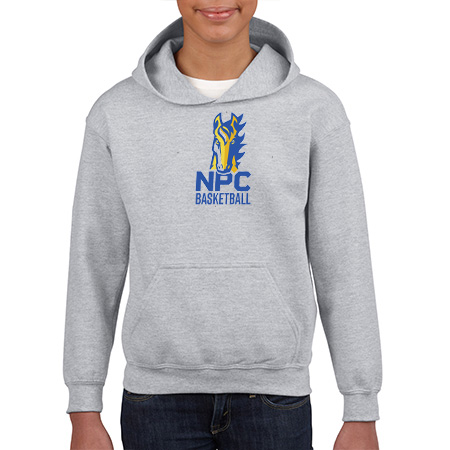 NPC Basketball Youth Heavy Blend™ Youth Hooded Sweatshirt - Image 22