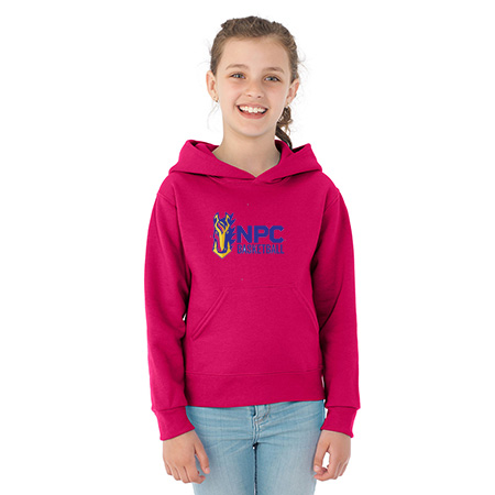 NPC Basketball Youth NuBlend® Youth Hooded Sweatshirt - Image 12