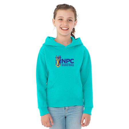NPC Basketball Youth NuBlend® Youth Hooded Sweatshirt - Image 9