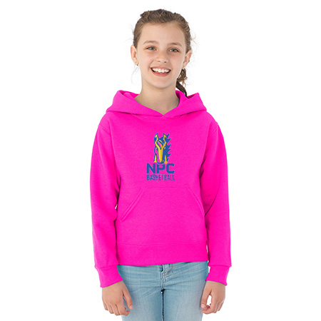 NPC Basketball Youth NuBlend® Youth Hooded Sweatshirt - Image 14