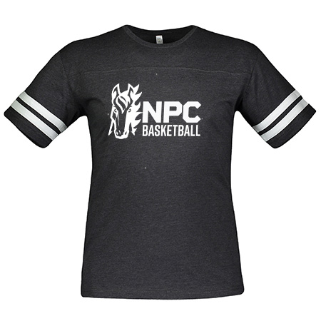 NPC Basketball Adult Men's Football Tee - Image 8