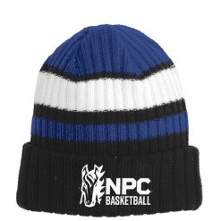 Alternative view of NPC Basketball Ribbed Tailgate Beanie
