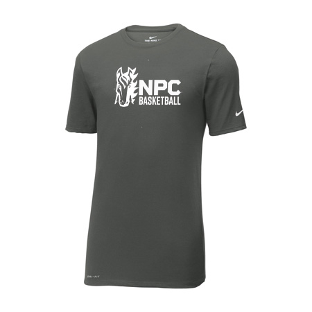 NPC Basketball Nike Dri-FIT Cotton/Poly Tee - Image 4