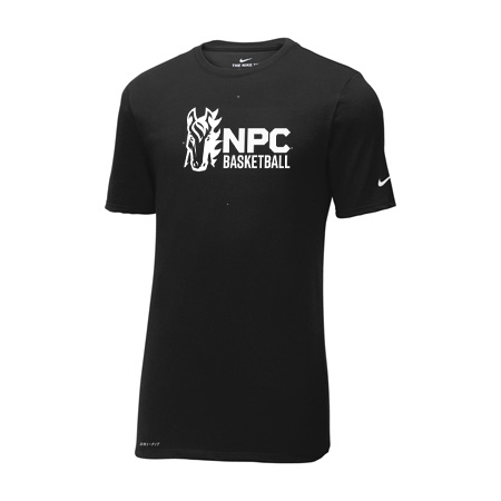 NPC Basketball Nike Dri-FIT Cotton/Poly Tee - Image 3