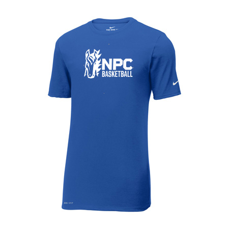 NPC Basketball Nike Dri-FIT Cotton/Poly Tee - Image 7