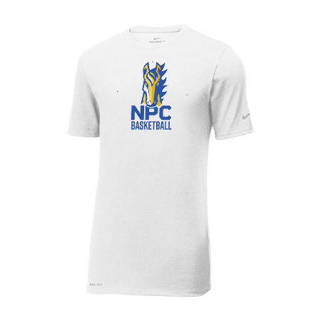 NPC Basketball Nike Dri-FIT Cotton/Poly Tee - Image 8