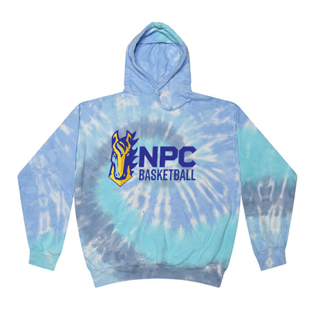 NPC Basketball Adult Tie Dye Fleece Pullover - Image 23