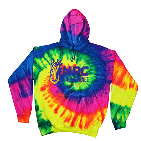 NPC Basketball Adult Tie Dye Fleece Pullover - Image 31
