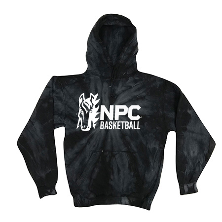 NPC Basketball Adult Tie Dye Fleece Pullover - Image 32