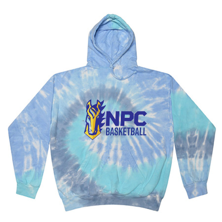 NPC Basketball Youth Youth Tie Dye Fleece Pullover - Image 9