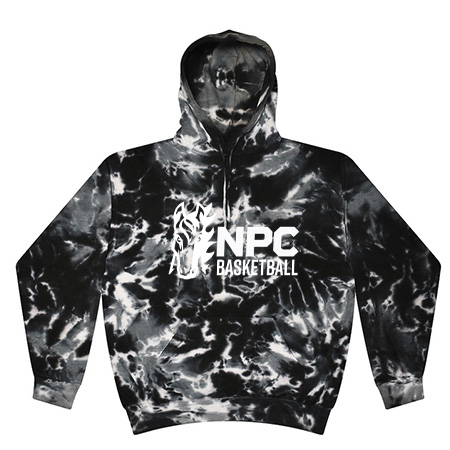 NPC Basketball Youth Youth Tie Dye Fleece Pullover - Image 21