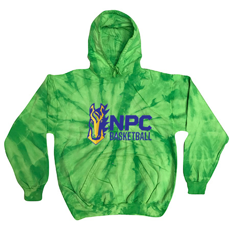 NPC Basketball Youth Youth Tie Dye Fleece Pullover - Image 17