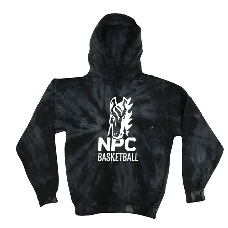 NPC Basketball Youth Youth Tie Dye Fleece Pullover - Image 14