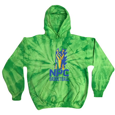 NPC Basketball Youth Youth Tie Dye Fleece Pullover - Image 7