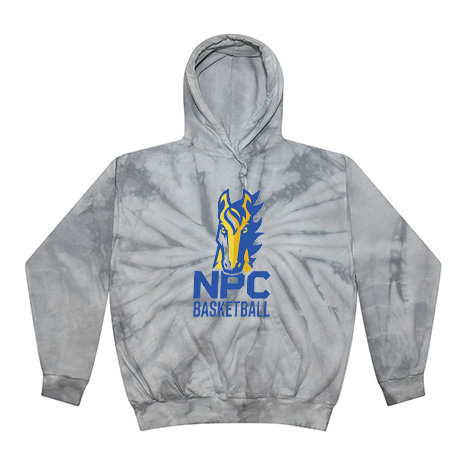 NPC Basketball Youth Youth Tie Dye Fleece Pullover - Image 16