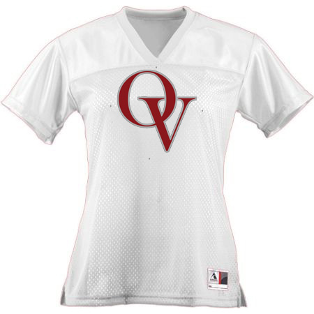 Orchard View Ladies Junior Fit Replica Football Tee - Image 3