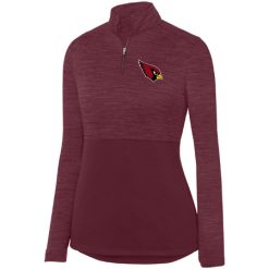 Alternative view of Orchard View Ladies Shadow Tonal Heather ¼ Zip Pullover