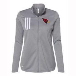 Orchard View  Ladies Adidas 3-Stripes Double Knit Full-Zip Pullover