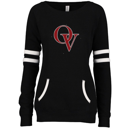 Orchard View Ladies Varsity Fleece Crew Neck Pullover - Image 14