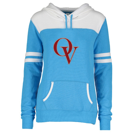 Orchard View Ladies Varsity Fleece Pullover Hood - Image 11