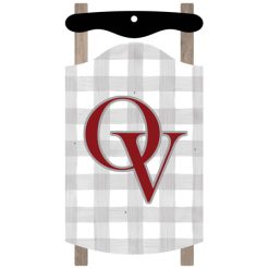 Alternative view of Orchard View Sled Ornament