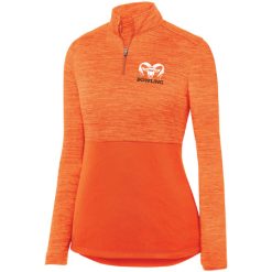 Alternative view of Rockford Bowling Ladies Shadow Tonal Heather ¼ Zip Pullover