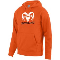 Alternative view of Rockford Bowling Adult 60/40 Fleece Hoodie