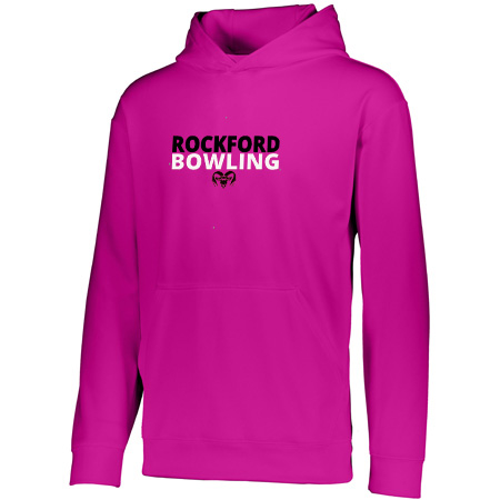 Rockford Bowling Adult Wicking Fleece Hoodie - Image 12