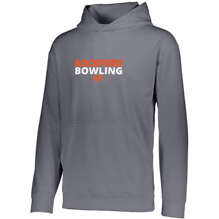 Rockford Bowling Adult Wicking Fleece Hoodie - Image 7