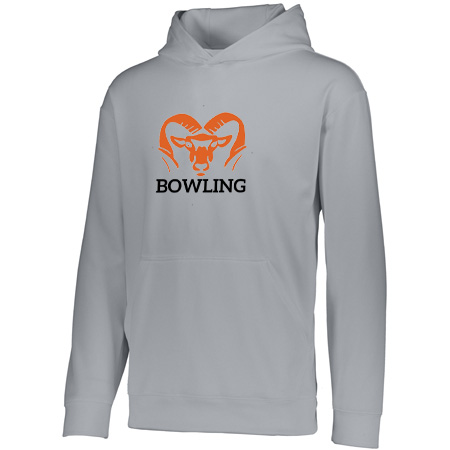 Rockford Bowling Adult Wicking Fleece Hoodie - Image 8