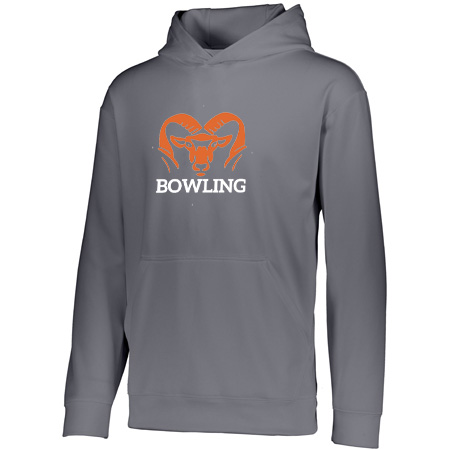 Rockford Bowling Adult Wicking Fleece Hoodie - Image 10