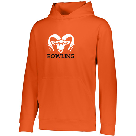 Rockford Bowling Adult Wicking Fleece Hoodie