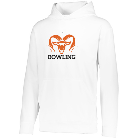 Rockford Bowling Adult Wicking Fleece Hoodie - Image 11