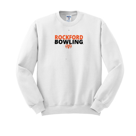 Rockford Bowling JERZEES® - NuBlend® Crewneck Sweatshirt - Image 4