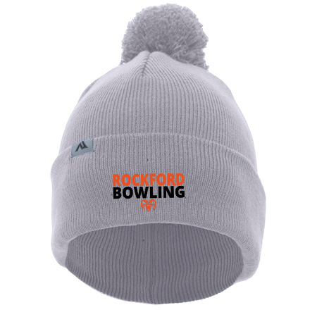 Rockford Bowling KNIT FOLD OVER POM-POM BEANIE - Image 18