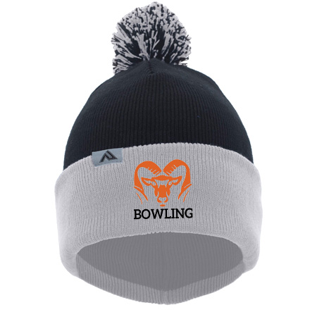 Rockford Bowling KNIT FOLD OVER POM-POM BEANIE - Image 23